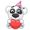 ❤️ Эмодзи «Праздничный Спотти» для Telegram
