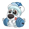 🏋️‍♂️ Эмодзи «Праздничный Спотти» для Telegram