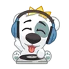 🎧 Эмодзи «Праздничный Спотти» для Telegram