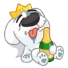 🍾 Эмодзи «Праздничный Спотти» для Telegram