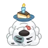 🙃 Эмодзи «Праздничный Спотти» для Telegram