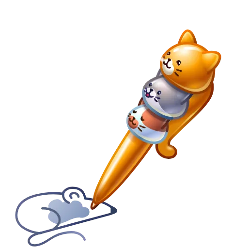 🎁 Стикер «Fine Pen - стикеры из нфт подарков тг» для Telegram