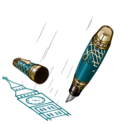 🎁 Стикер «Fine Pen - стикеры из нфт подарков тг» для Telegram