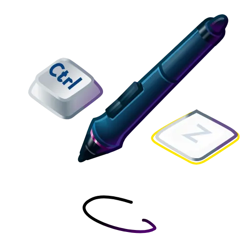 🎁 Стикер «Fine Pen - стикеры из нфт подарков тг» для Telegram