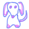 🐶 Эмодзи «Finger Doodles - рисованные эмодзи» для Telegram