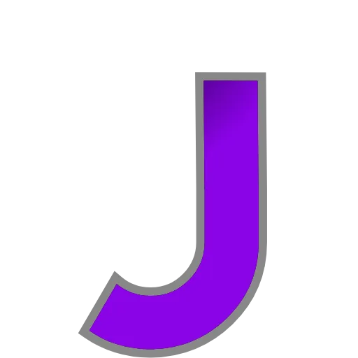 👾 Эмодзи «PURPLE - фиолетовые анимированные буквы» для Telegram