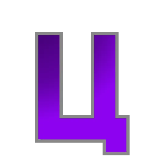 👾 Эмодзи «PURPLE - фиолетовые анимированные буквы» для Telegram