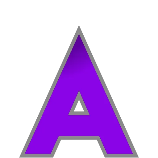 👾 Эмодзи «PURPLE - фиолетовые анимированные буквы» для Telegram