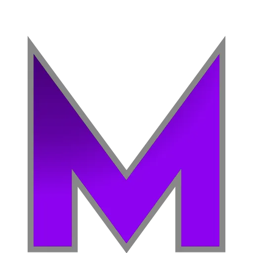 👾 Эмодзи «PURPLE - фиолетовые анимированные буквы» для Telegram