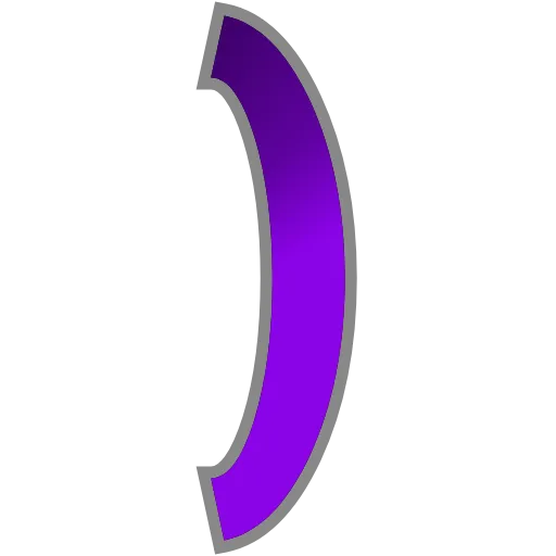 🔢 Эмодзи «PURPLE - фиолетовые анимированные буквы» для Telegram