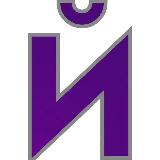👾 Эмодзи «PURPLE - фиолетовые анимированные буквы» для Telegram
