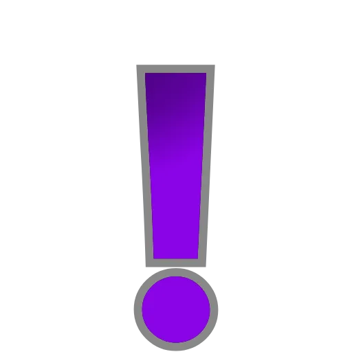 ❗️ Эмодзи «PURPLE - фиолетовые анимированные буквы» для Telegram