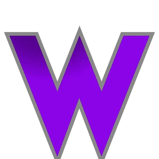 👾 Эмодзи «PURPLE - фиолетовые анимированные буквы» для Telegram