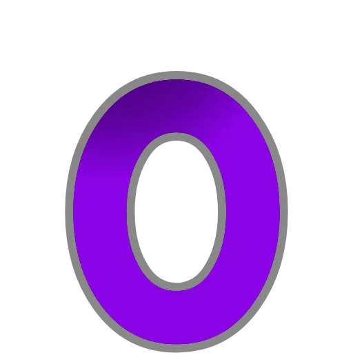0️⃣ Эмодзи «PURPLE - фиолетовые анимированные буквы» для Telegram