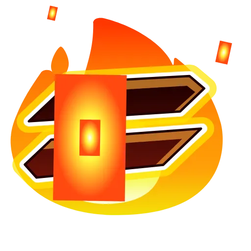 🟰 Эмодзи «Fire Font Emoji» для Telegram