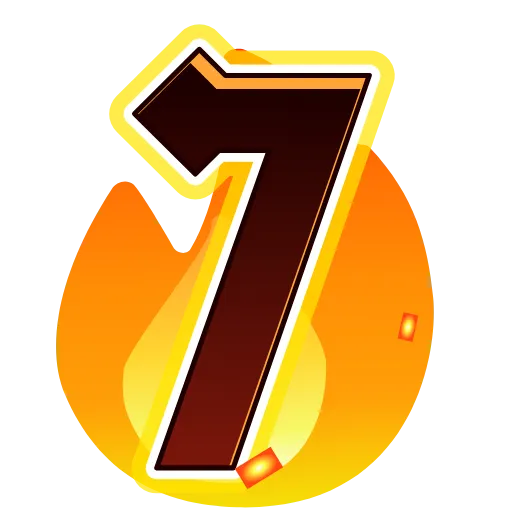 7️⃣ Эмодзи «Fire Font Emoji» для Telegram