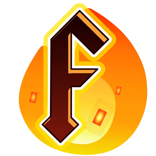 🔤 Эмодзи «Fire Font Emoji» для Telegram