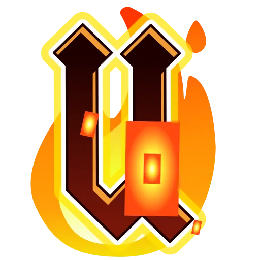 🔤 Эмодзи «Fire Font Emoji» для Telegram