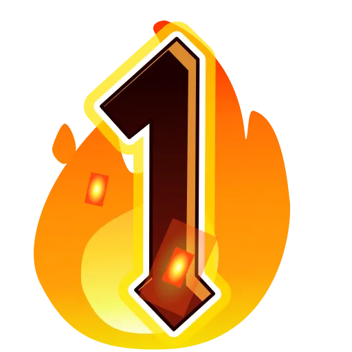 1️⃣ Эмодзи «Fire Font Emoji» для Telegram