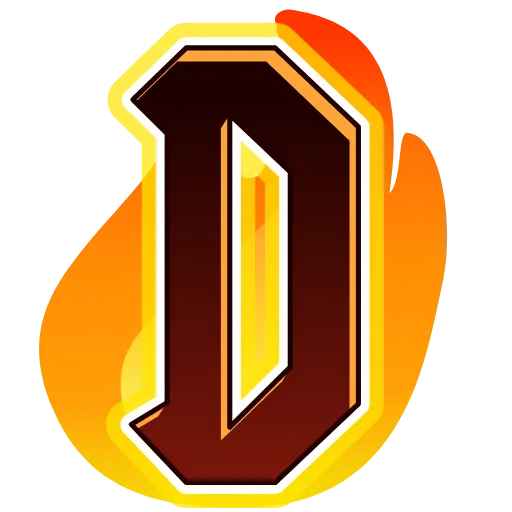 🔤 Эмодзи «Fire Font Emoji» для Telegram