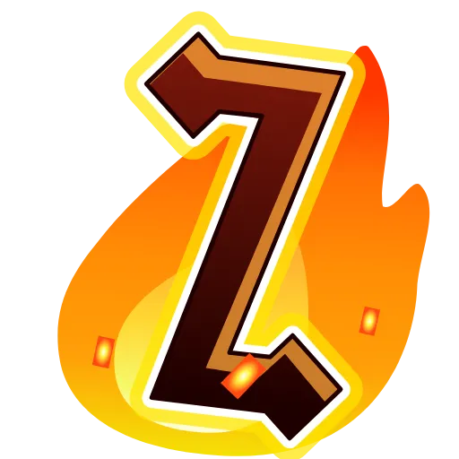 🔤 Эмодзи «Fire Font Emoji» для Telegram