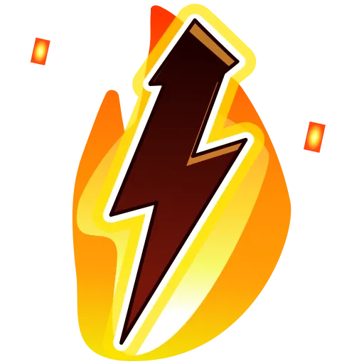 ⚡️ Эмодзи «Fire Font Emoji» для Telegram