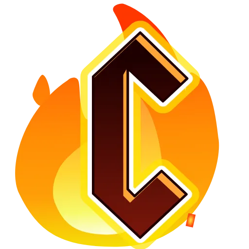 🔤 Эмодзи «Fire Font Emoji» для Telegram