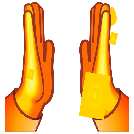 🙏 Эмодзи «Hot» для Telegram