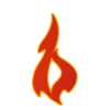 🤩 Эмодзи «Fireline font» для Telegram