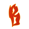 🤩 Эмодзи «Fireline font» для Telegram