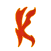 🤩 Эмодзи «Fireline font» для Telegram