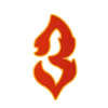 🤩 Эмодзи «Fireline font» для Telegram