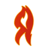 🤩 Эмодзи «Fireline font» для Telegram
