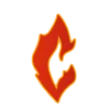 🤩 Эмодзи «Fireline font» для Telegram