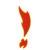 🤩 Эмодзи «Fireline font» для Telegram