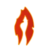 🤩 Эмодзи «Fireline font» для Telegram