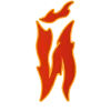 🤩 Эмодзи «Fireline font» для Telegram
