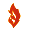 🤩 Эмодзи «Fireline font» для Telegram