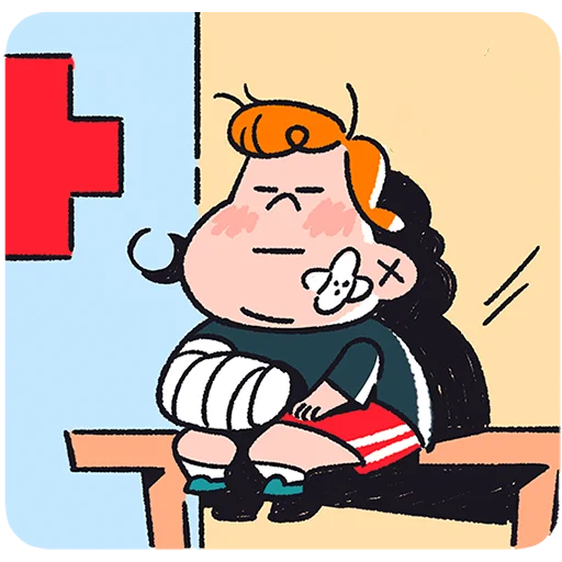 🤕 Стикер «Толя Без Текста» для Telegram