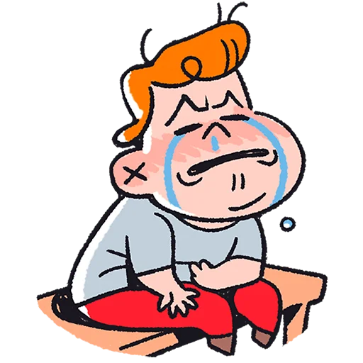😭 Стикер «Толя Без Текста» для Telegram