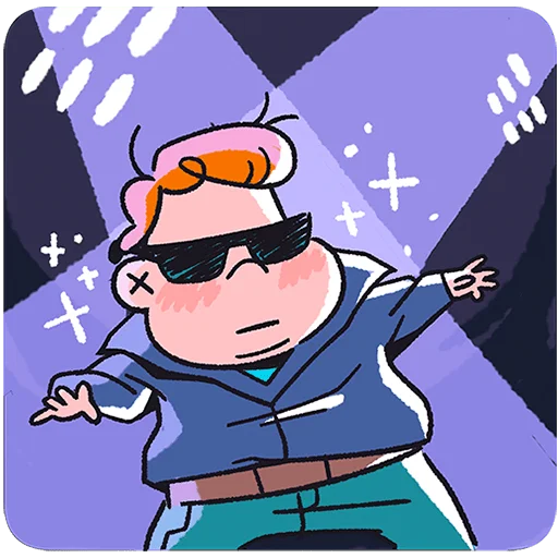 🕺 Стикер «Толя Без Текста» для Telegram