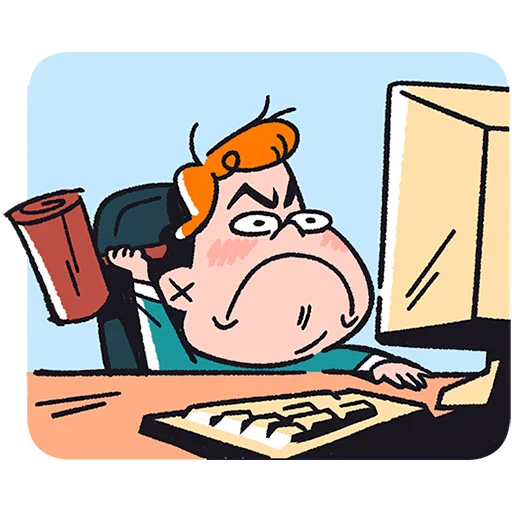 👨‍💻 Стикер «Толя Без Текста» для Telegram