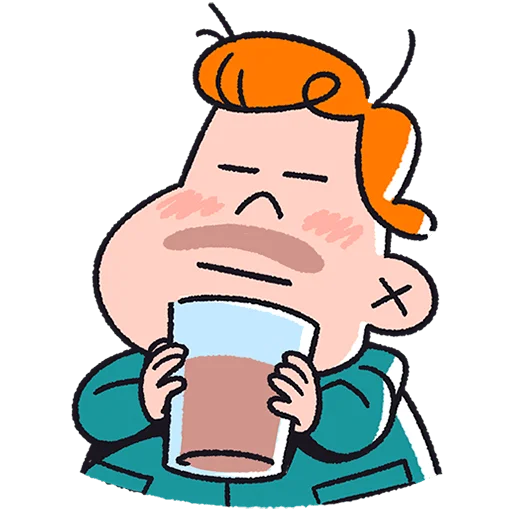 ☕️ Стикер «Толя Без Текста» для Telegram