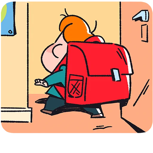 🎒 Стикер «Толя Без Текста» для Telegram