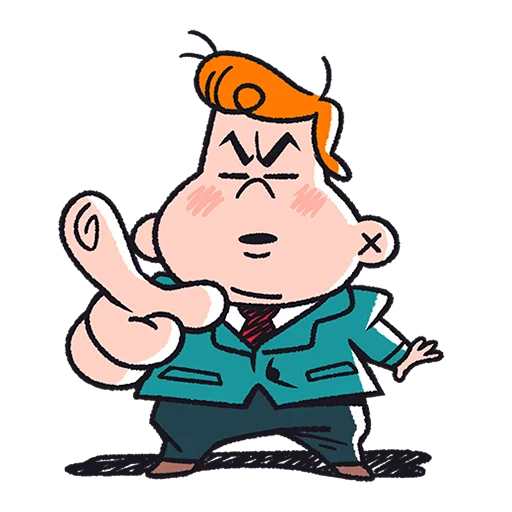 🫵 Стикер «Толя Без Текста» для Telegram
