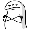 😠 Эмодзи «Flork» для Telegram