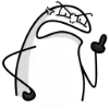 😠 Эмодзи «Flork» для Telegram
