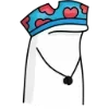 😳 Эмодзи «Flork» для Telegram