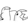 👊 Эмодзи «Flork» для Telegram