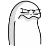 😠 Эмодзи «Flork» для Telegram